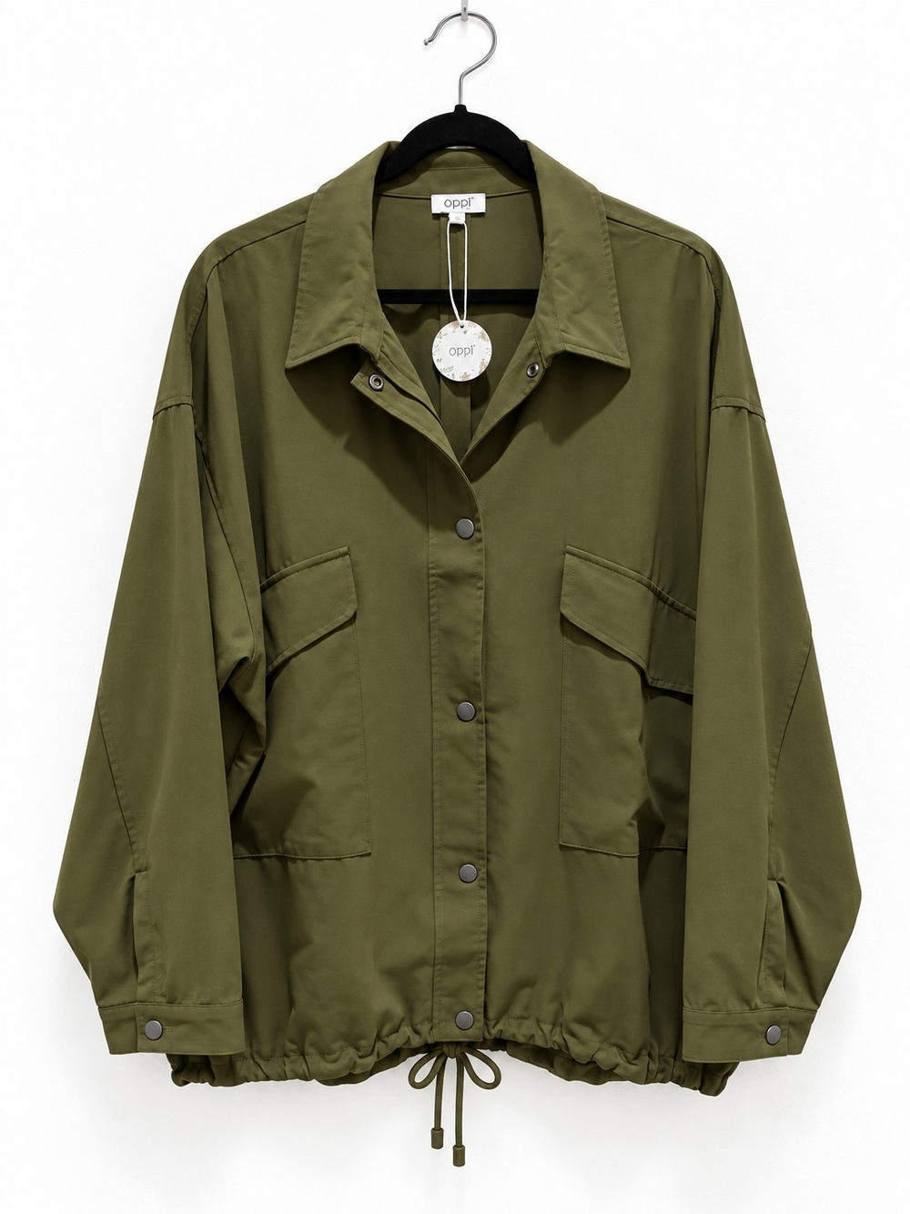 ODDI Olive Green Utility Jacket Oversized 2X NWT